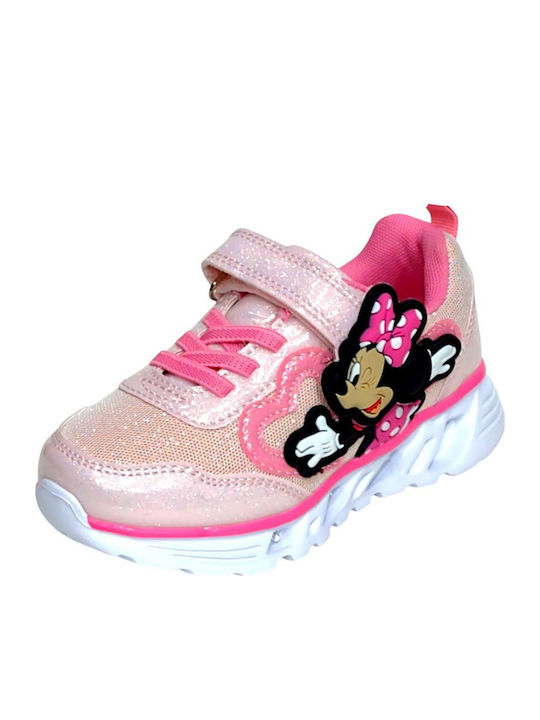 Παιδικά Sneakers με Σκρατς Ροζ