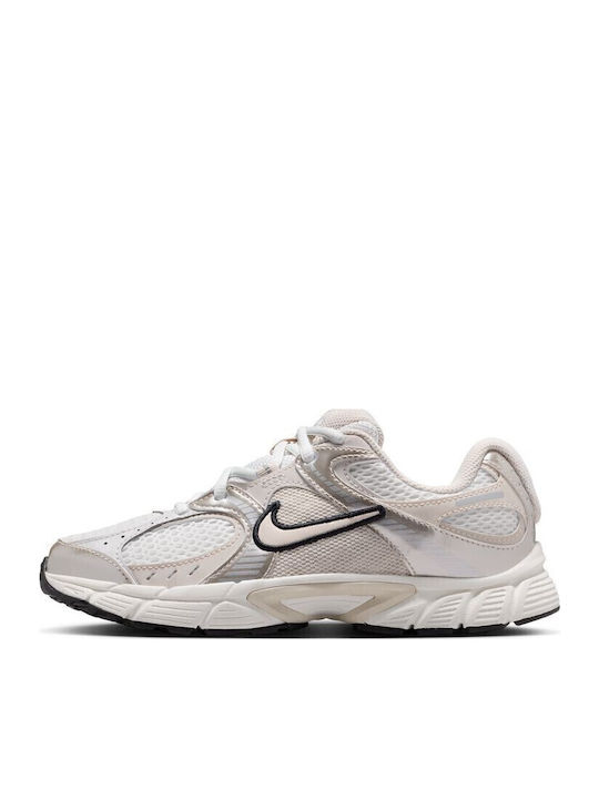 V5 Rnr Kids Sports Shoes Running with Laces Beige