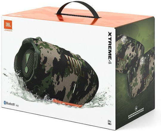 JBL Xtreme 4 Without Adapter Αδιάβροχο Ηχείο Bluetooth με Διάρκεια Μπαταρίας έως 24 ώρες Camouflage