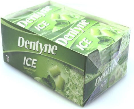 Dentyne Τσίχλες με Γεύση Δυόσμο 14τμχ 16.8gr