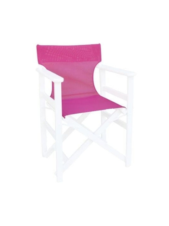 Woodwell Wasserdichtes Leinwand Gartenstuhlkissen Regisseur Rosa 53x80cm