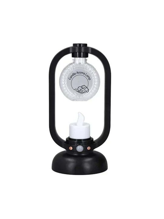 Candle Light Led Συσκευή Αρωματοθεραπείας Μαύρη 50ml GET-ZL-5-BLACK-OEM