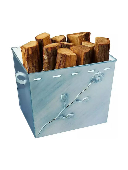 Thermogatz Metalic Caseta Depozitare lemne 47x35x40cm Cupru