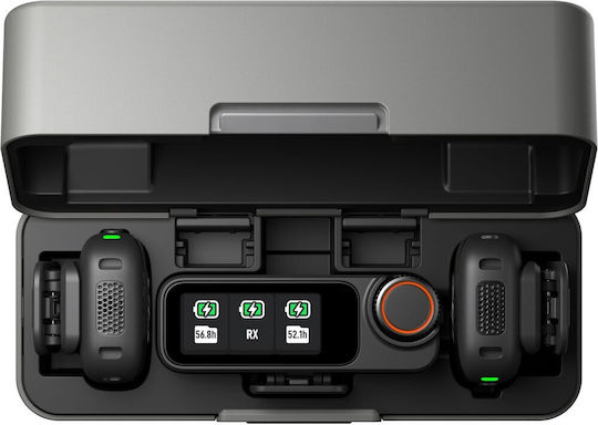 DJI Mic 3 (2 TX + 1 RX + Charging Case) Seturi Wireless Δυναμικό