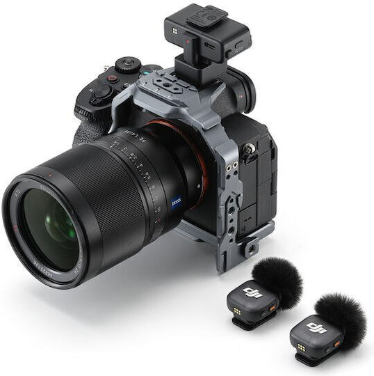 DJI Mic 3 (2 TX + 1 RX + Charging Case) Seturi Wireless Δυναμικό