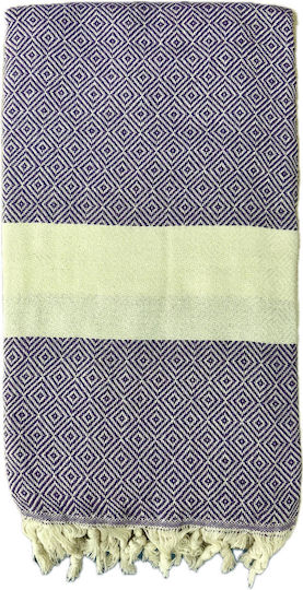 Bangs Red Beach Towel with Fringes 180x85cm