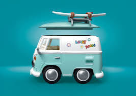 Playmobil Volkswagen X Volkswagen T1 Camper за 5-99 години