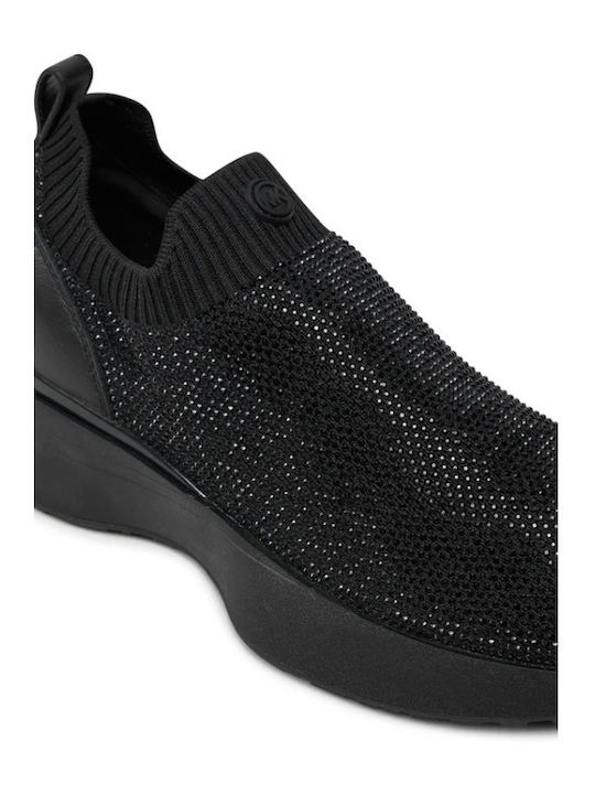 Ari Slip On Damen Sneakers Schwarz