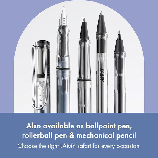 Lamy Vista 012 Schreibfeder Fein Durchsichtig aus Plastik