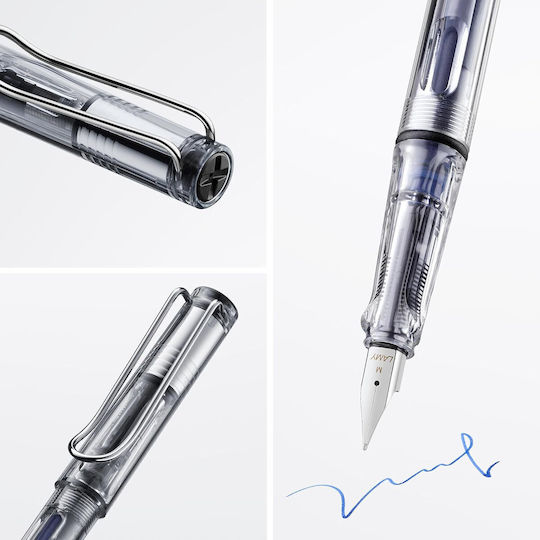 Lamy Vista 012 Stilou Extra Fine Transparent din Plastic