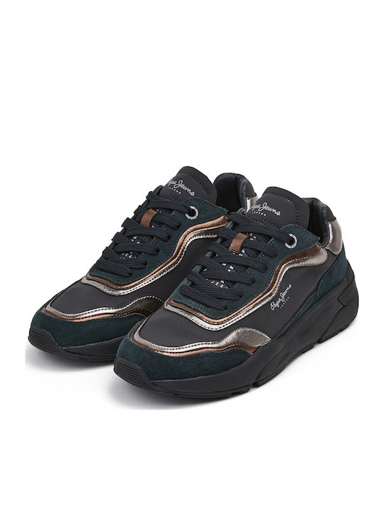 Arrow Pop Damen Chunky Sneakers Schwarz