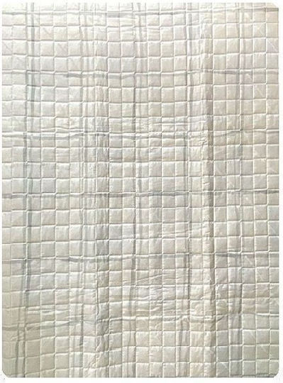 Limneos Покривало Кингсайз White / Grey 230x250см