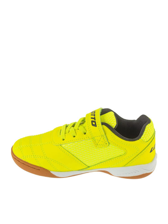Whizzer K Kids Indoor Soccer Shoes Yellow
