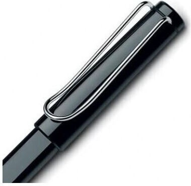 Lamy Safari Füllfederhalter Fein aus Kunststoff mit Schwarz Tintenfarbe