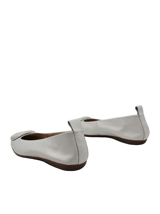 Damen Ballerinas in Weiß Farbe