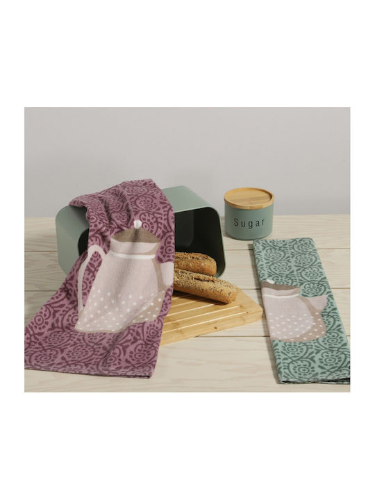 Nef-Nef Homeware Teapot Geschirrtuch in Grün Farbe 40x60cm