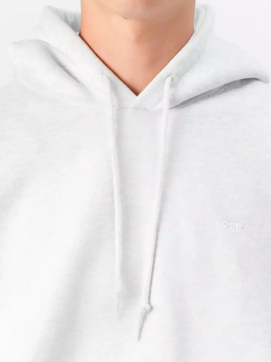 Established Works Eyes Ii Sweatshirt with Hood Ash Grey