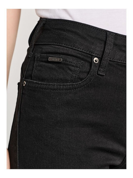 Sandra Women's Jean Trousers in Skinny Fit Black