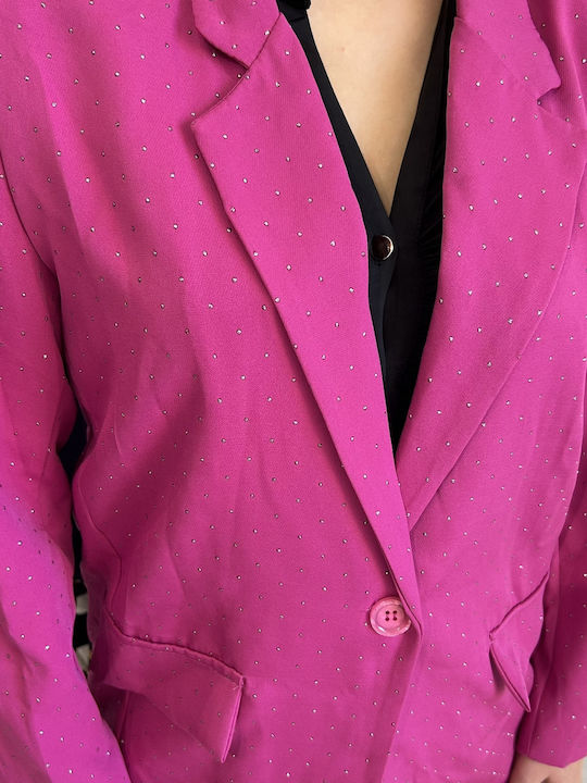 Women's Magenta Set with Pants
