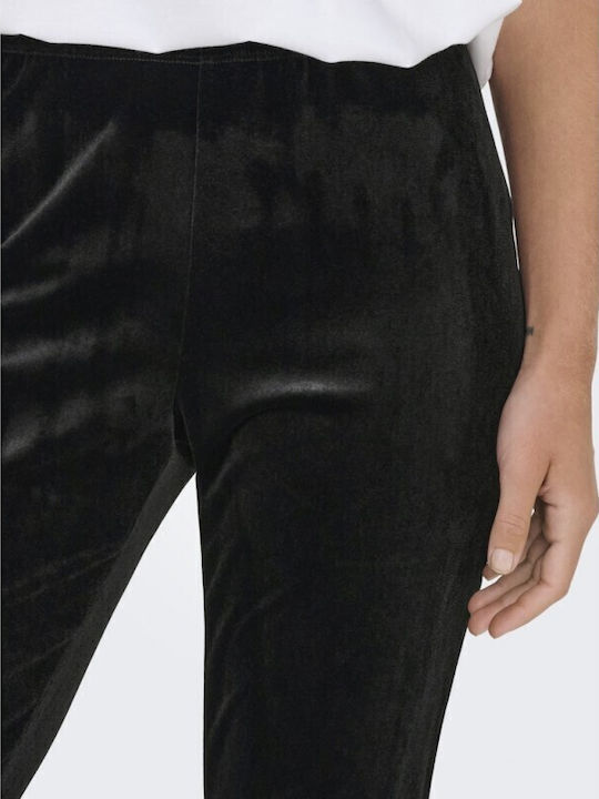 Dama Tesatura Pantaloni Black