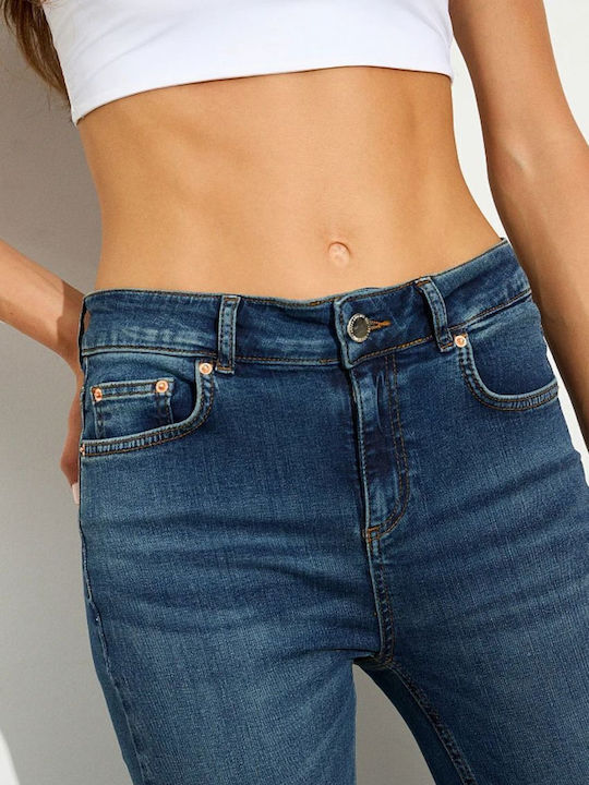 Selena Women's Jean Trousers in Skinny Fit Blue Denim
