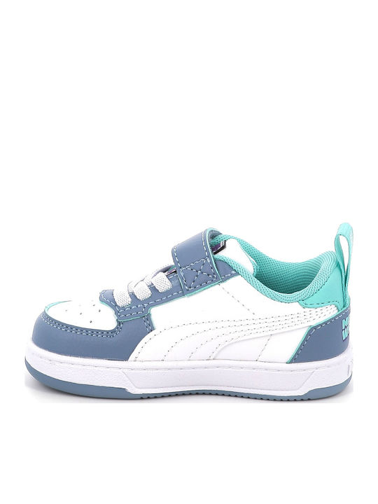 Caven 2.0 Kids Sneakers with Hoop & Loop Closure Light Blue
