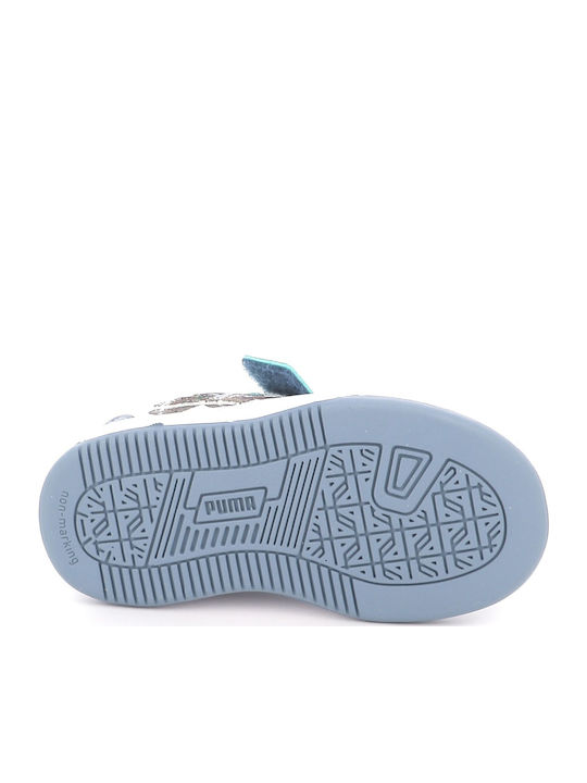 Caven 2.0 Kids Sneakers with Hoop & Loop Closure Light Blue