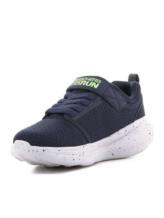 Go Run Kids Sneakers with Scratch Navy Blue