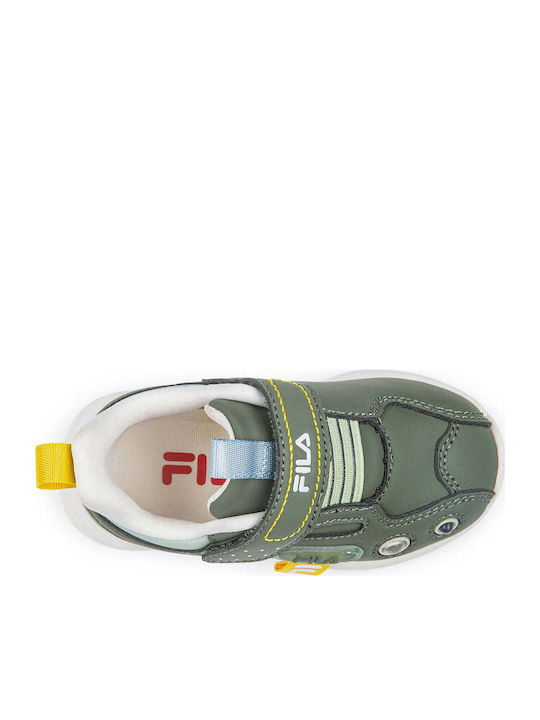 Kids Sneakers Anatomic with Scratch Green