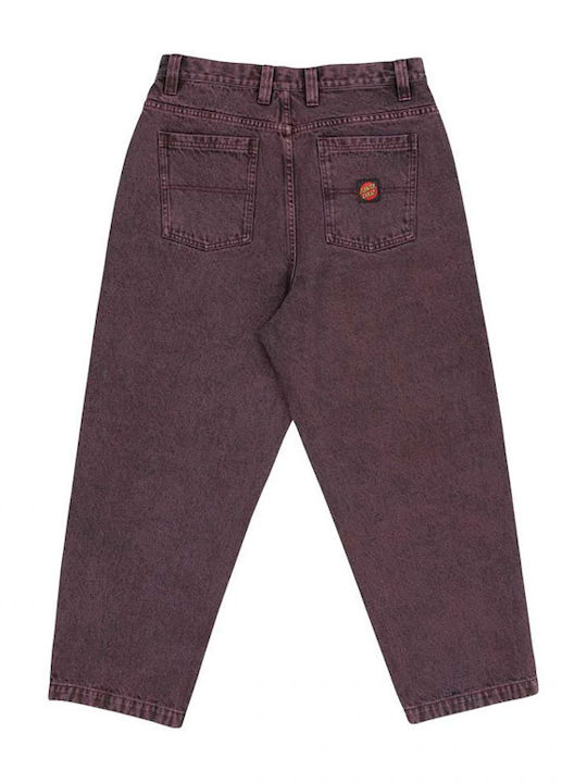 Santa Cruz Παντελόνι Τζιν Dark Cherry