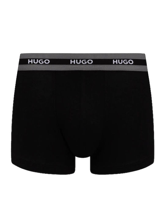 Men's Boxers Black-grey with Patterns 3Pack