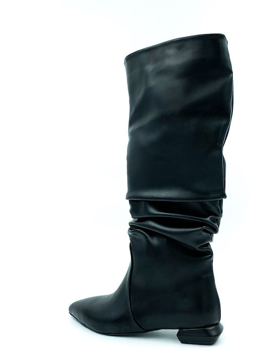 Leather Women's Boots Black