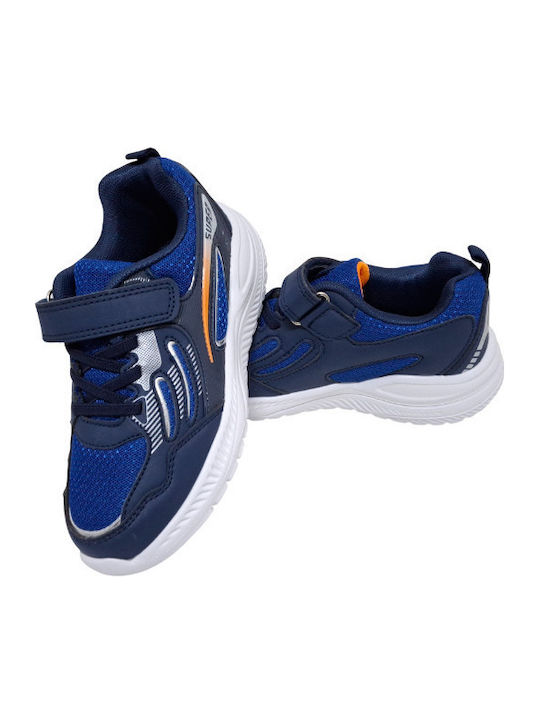 Παιδικά Sneakers με Σκρατς Μπλε