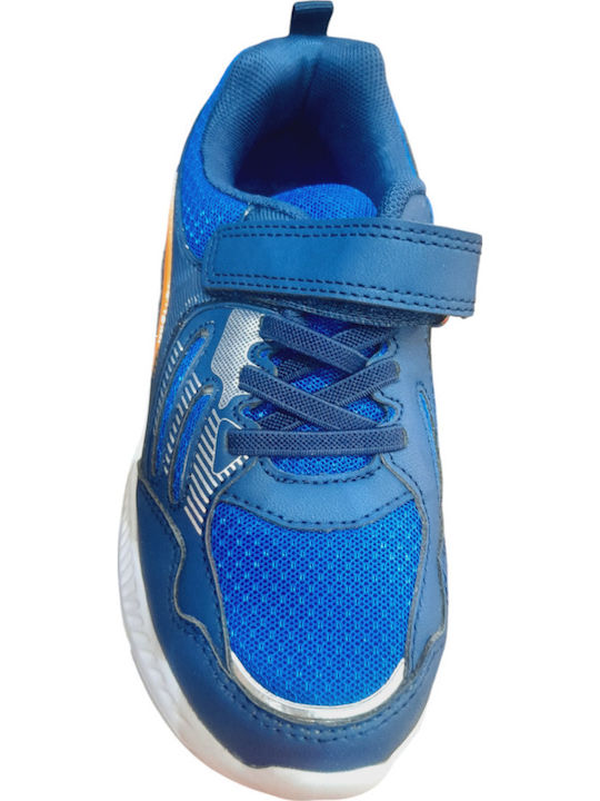 Παιδικά Sneakers με Σκρατς Μπλε