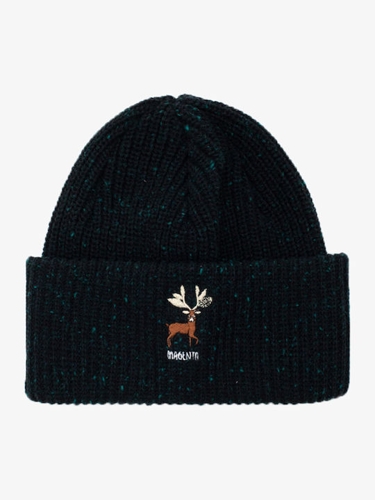 Beanie Unisex Beanie Gestrickt in Schwarz Farbe