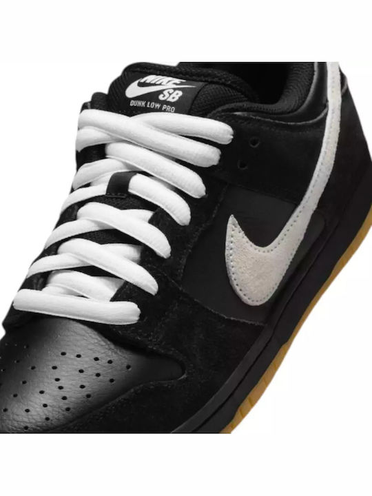 Dunk Low Ανδρικά Sneakers Black White Gum