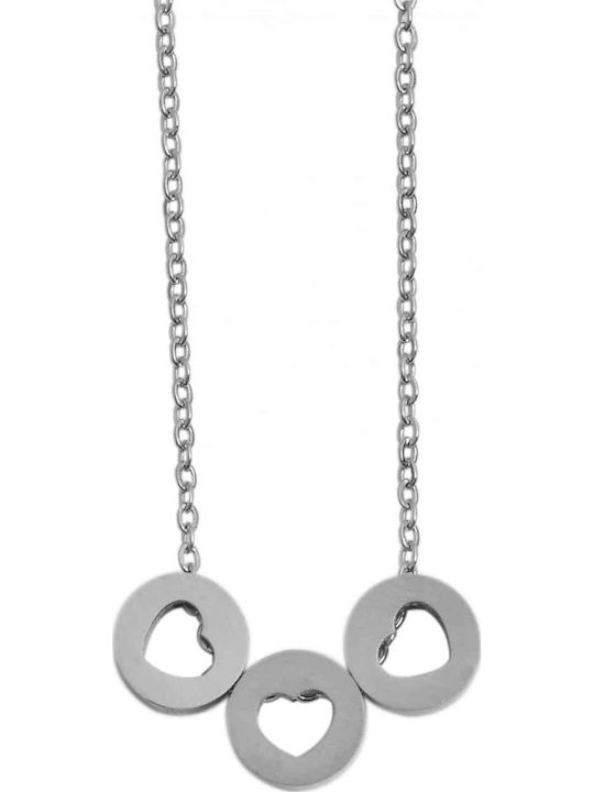 Akzent Set with Necklace & Earrings from Steel
