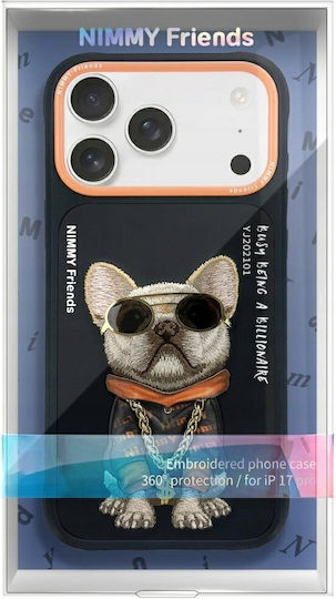 Nimmy Glasses Little Tycoon Back Cover Σιλικόνης / Πλαστικό Αδιάβροχο Μαύρο (iPhone 17)
