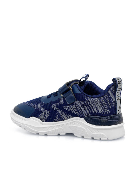 Παιδικά Sneakers με Σκρατς Μπλε