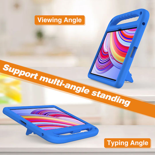 Sonique Jazzy Umschlag Rückseite für Kinder Blau (Xiaomi Redmi Pad Pro 12.1)