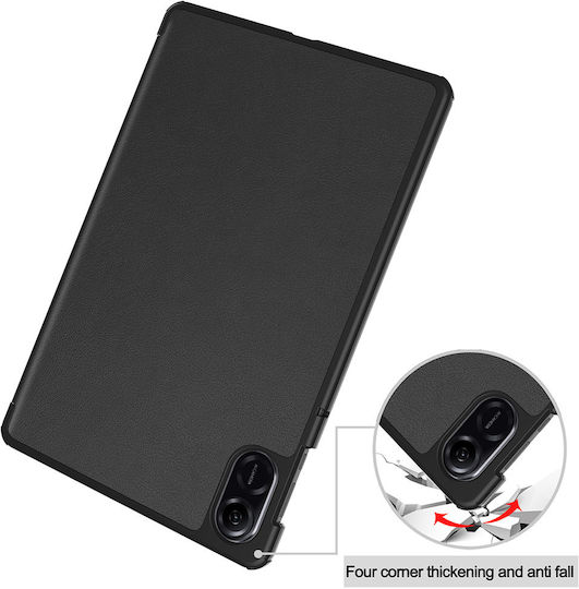 Sonique Flip Cover Ανθεκτική Μαύρη (Honor Pad X9 11.5'', Pad X8 Pro 11.5)