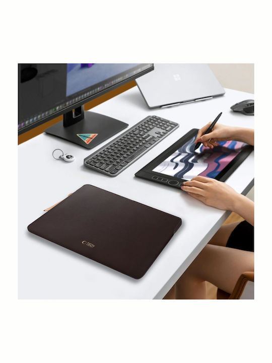 Tech-Protect Laptop Bag 14" In Brown Colour 304004-198735