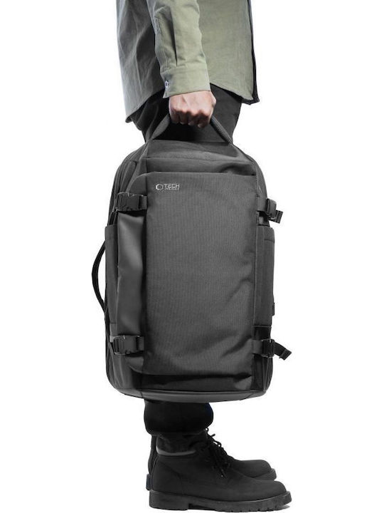 Tech-Protect Defender Τσάντα Πλάτης για Laptop σε Μαύρο χρώμα