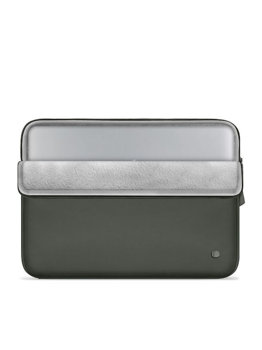 Tech-Protect Sleeve Tasche Fall für Laptop 14" in Grün Farbe