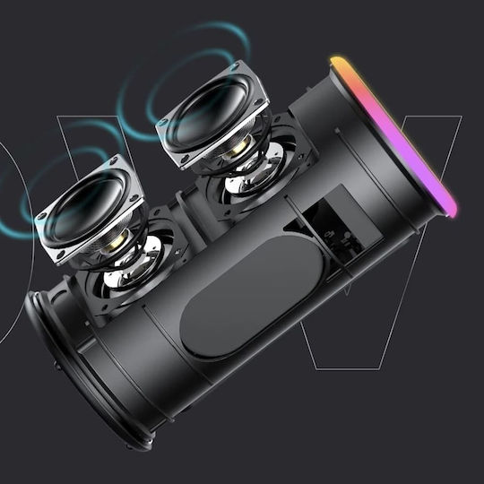 Havit SK833BT Ηχείο Bluetooth 10W με Ραδιόφωνο και Διάρκεια Μπαταρίας έως 10 ώρες Μαύρο