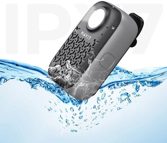 Havit SK868BT Αδιάβροχο Ηχείο Bluetooth 3W με Διάρκεια Μπαταρίας έως 10 ώρες Μαύρο