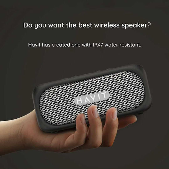 Havit SK905BT Αδιάβροχο Ηχείο Bluetooth 20W με Διάρκεια Μπαταρίας έως 25 ώρες Μπεζ