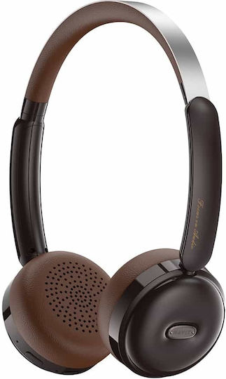 Havit Kabellose Bluetooth Am Ohr Kopfhörer mit 60 Stunden Betriebszeit Braun