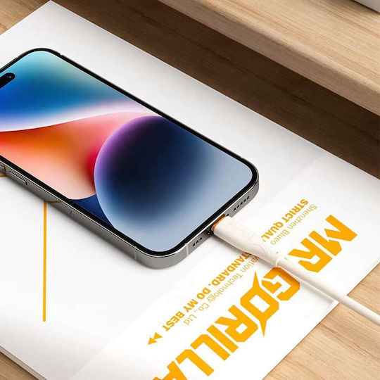 Blueo Ape Legend USB-C la Cablu Lightning 35W Portocaliu 1.5m