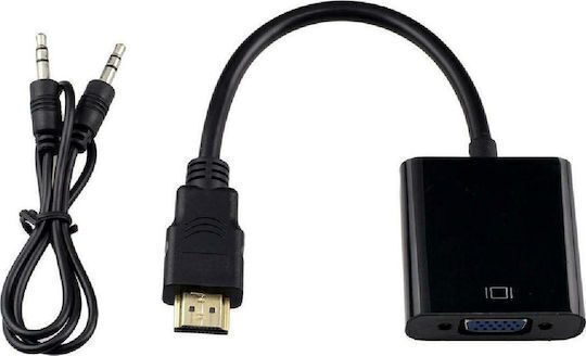 NG Box Μετατροπέας HDMI male σε VGA female 1τμχ